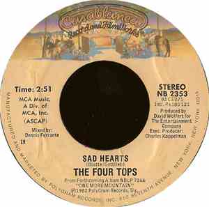 The Four Tops - Sad Hearts