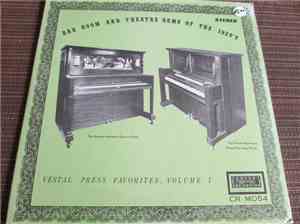 Various - Bar Room And Theatre Gems Of The 1920's