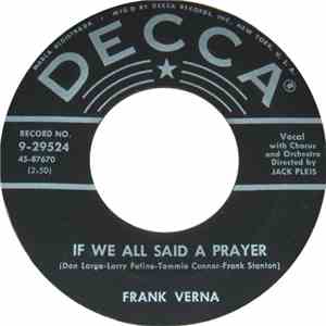 Frank Verna - If We All Said A Prayer