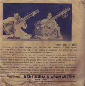 Keki Jijina, Aban Mistry - First Time In India