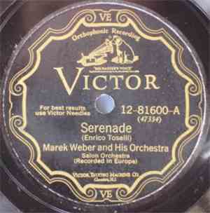 Marek Weber And His Orchestra - Serenade / Minuet