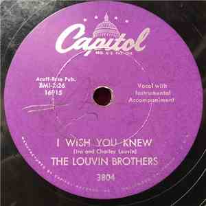 The Louvin Brothers - I Wish You Knew / Call Me