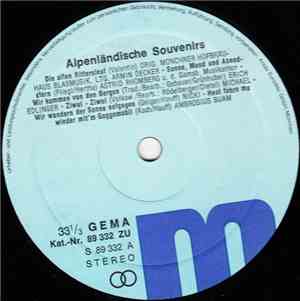 Various - Alpenländische Souveniers