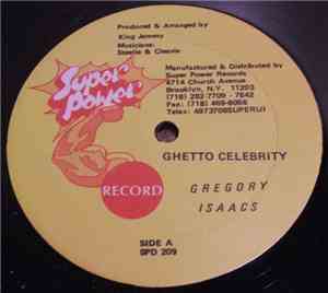 Gregory Isaacs - Ghetto Celebrity