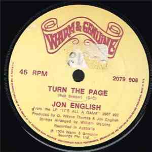 Jon English  - Turn The Page