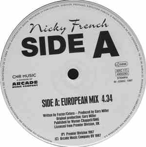 Nicky French - Hard To Say I'm Sorry