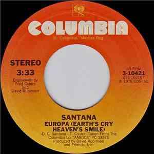 Santana - Europa (Earth's Cry Heaven's Smile) / Take Me With You