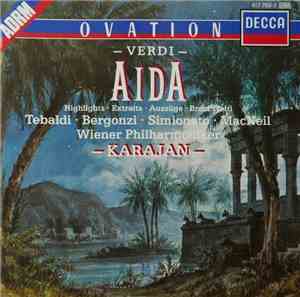 Verdi, Tebaldi, Bergonzi, Simionato, MacNeil, Wiener Philharmoniker, Karajan - Aida Highlights