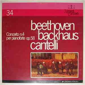 Beethoven, Backhaus, Cantelli - Concerto N.4 Per Pianoforte Op.58
