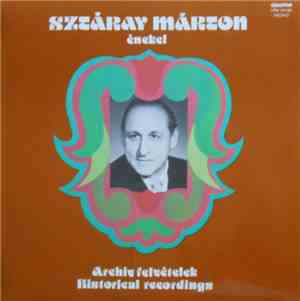 Sztáray Márton - Sztáray Márton Énekel
