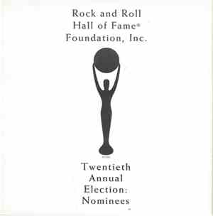Various - Rock And Roll Hall Of Fame Foundation, Inc.: Twentienth Annual Election Nominees