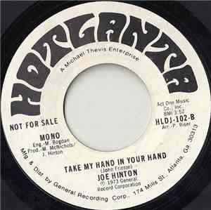 Joe Hinton - Take My Hand In Your Hand