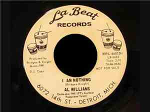 Al Williams  - I Am Nothing / Brand New Love
