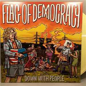 Flag Of Democracy - Down With People