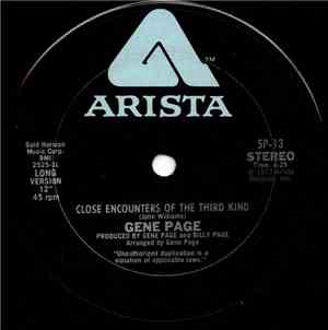 Gene Page - Close Encounters Of The Third Kind