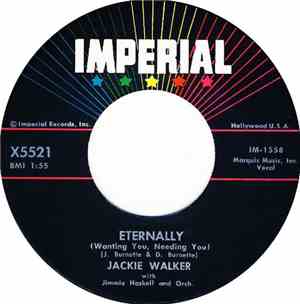 Jackie Walker With Jimmie Haskell And His Orchestra - Eternally (Wanting You, Needing You) / Good Good Feelin'