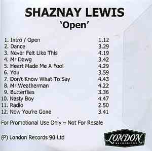 Shaznay Lewis - Open
