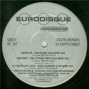 Various - Eurodisque Underground RC-02