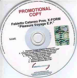 Fabietto Cataneo Pres. X-Form  - Pleasure Voyage E.P.