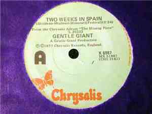 Gentle Giant - Two Weeks In Spain / Free Hand