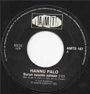 Hannu Palo - Surun Suuren Salaan / Kaiken Saat Muuttumaan