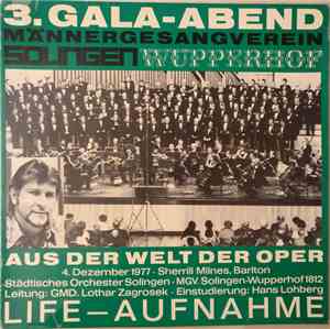 Männergesangverein Solingen Wupperhof - 3. Gala-Abend