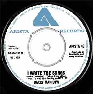 Barry Manilow - I Write The Songs