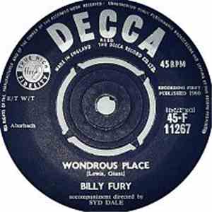 Billy Fury - Wondrous Place