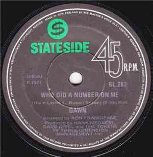 Dawn  - Who Did A Number On Me