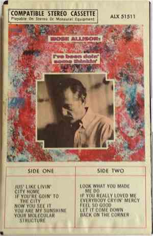 Mose Allison - I've Been Doin' Some Thinkin'