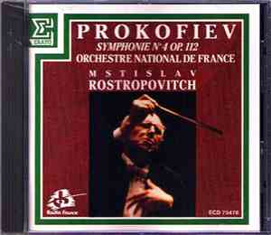 Mstislav Rostropovich, Prokofiev - Symphonie No.4 Op.112