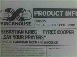 Sebastian Krieg & Tyree Cooper - Say Your Prayers