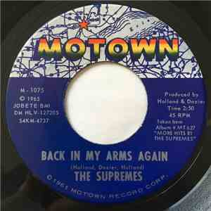The Supremes - Back In My Arms Again
