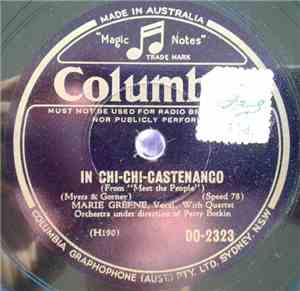 Marie Greene - In Chi-Chi-Castenanco / Let's Steal A Tune From Offenbach