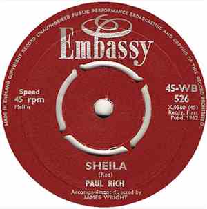 Paul Rich - Sheila / Reminiscing