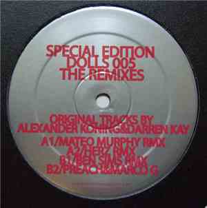 Alexander Koning / Darren Kay - Special Edition Dolls 005 The Remixes