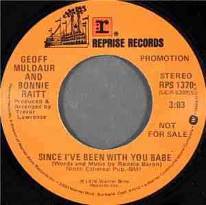 Geoff Muldaur And Bonnie Raitt - Since I've Been With You Babe