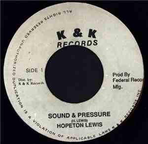 Hopeton Lewis / The Record Specialists - Sound & Pressure / Dynamic Pressure