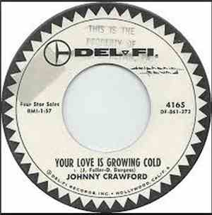 Johnny Crawford - Your Love Is Growing Cold / Treasure