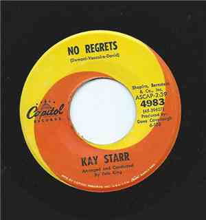 Kay Starr - No Regrets / Cherche La Rose