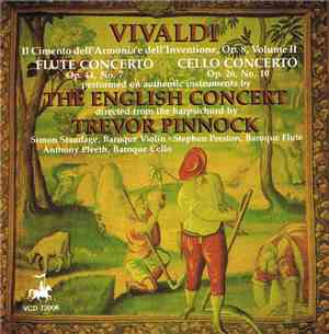 The English Concert, Trevor Pinnock - Antonio Vivaldi - Il Cimento Dell'Armonia E Dell'Inventione, Op. 8, Volume II