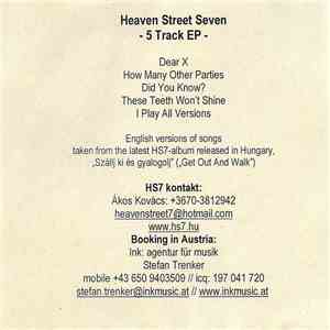 Heaven Street Seven - 5 Track EP
