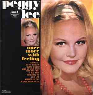 Peggy Lee - Once More With Feeling