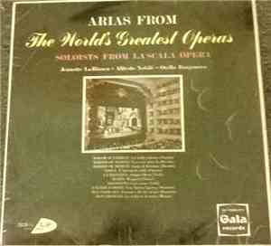 Jeanette La Bianca, Alfredo Nobile, Otello Borgonovo, The Milan Symphony Orchestra Conducted By Antonio Fernando - Arias From The World's Greatest Operas