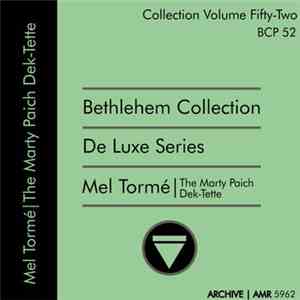 Mel Tormé | The Marty Paich Dek-Tette - Mel Tormé | The Marty Paich Dek-Tette