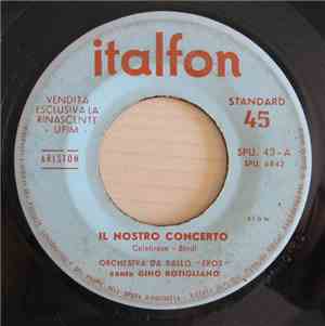 Orchestra Da Ballo Eros Canta Gino Rotigliano - Il Nostro Concerto