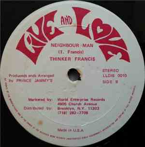 Thinker Francis - What Can I Do / Neighbour Man