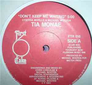 Tia Monae - Don't Keep Me Waiting