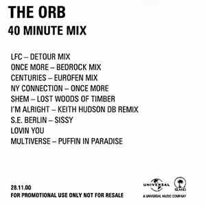 The Orb - 40 Minute Mix