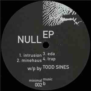 Todd Sines - Null EP